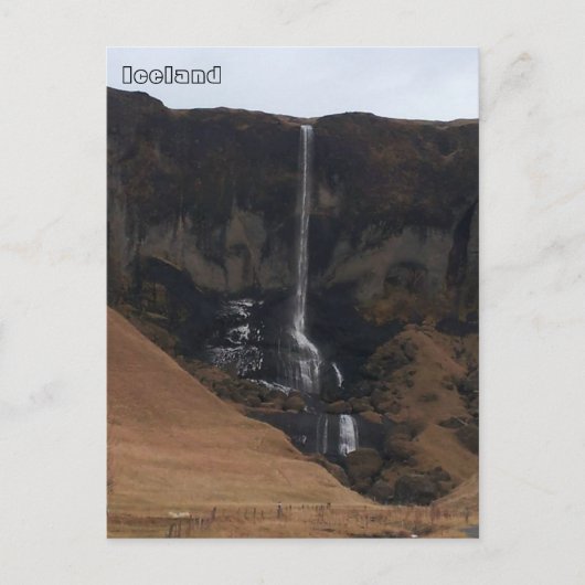 Foss á Siðu, Süd-Island Postkarte (Vorderseite)