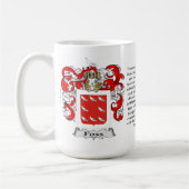 Foss, der Ursprung, die Bedeutung und das Wappen Kaffeetasse (Links)