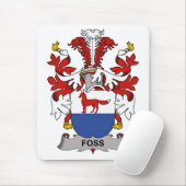 Foss Familienwappen Mousepad (Mit Mouse)