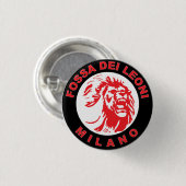 Fossa Dei Leoni - Mailand - Italien Button (Vorne & Hinten)