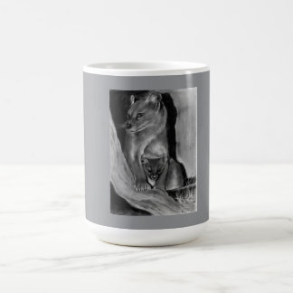 Fossa (Katze) Kaffeetasse
