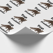 Fossa Madagaskar Fleischfresser Top-Räuber Geschenkpapier (Ecke)