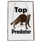 Fossa Madagaskar Fleischfresser Top-Räuber Mittlere Geschenktüte (Vorderseite)