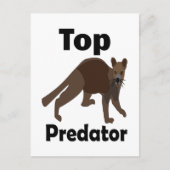 Fossa Madagaskar Fleischfresser Top-Räuber Postkarte (Vorderseite)