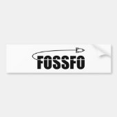 FOSSFO-Autoaufkleber Autoaufkleber (Vorne)