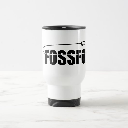 FOSSFO Travel Mug Reisebecher (Mittel)
