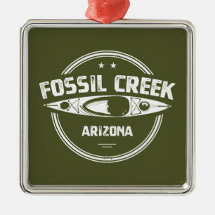 Fossil Creek Arizona Kayaking Ornament Aus Metall
