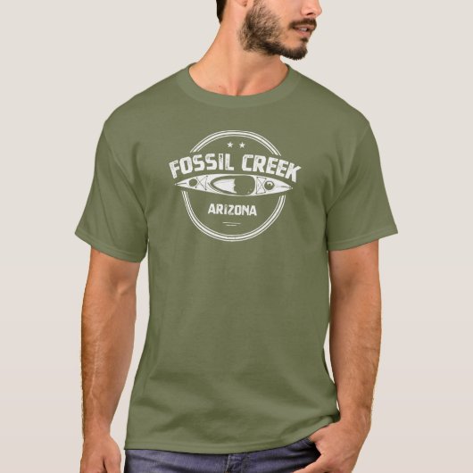 Fossil Creek Arizona Kayaking T-Shirt (Vorderseite)