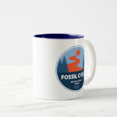 Fossil Creek Wild und Landschaftlicher Fluss Arizo Zweifarbige Tasse (VorderseiteRechts)