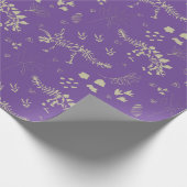 Fossil Digging Dinosaurier Brown und Beige Geschenkpapier (Ecke)