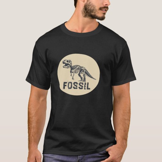 Fossil Dinosaur T-Shirt (Vorderseite)