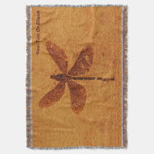 Fossil Dragonfly Decke (Vorderseite Vertikal)