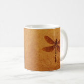 Fossil Dragonfly Kaffeetasse (VorderseiteRechts)