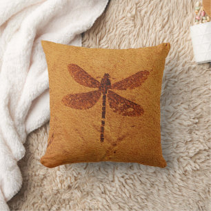 Fossil Dragonfly Kissen