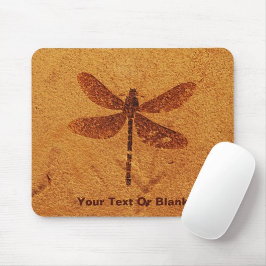 Fossil Dragonfly Mousepad (Mit Mouse)