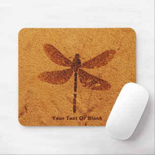 Fossil Dragonfly Mousepad