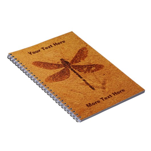 Fossil-Dragonfly-Notebook Notizblock (Rechte Seite)