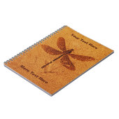 Fossil-Dragonfly-Notebook Notizblock (Linke Seite)