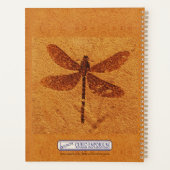 Fossil Dragonfly Planer (Rückseite)