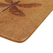 Fossil Dragonfly Schneidebrett (Ecke)