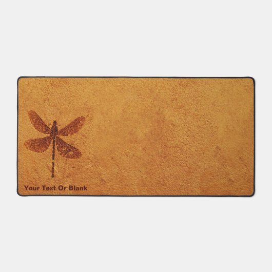 Fossil Dragonfly Schreibtischunterlage (Vorderseite)