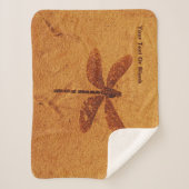 Fossil Dragonfly Sherpadecke (Vorderseite)