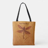 Fossil Dragonfly Tasche (Rückseite)