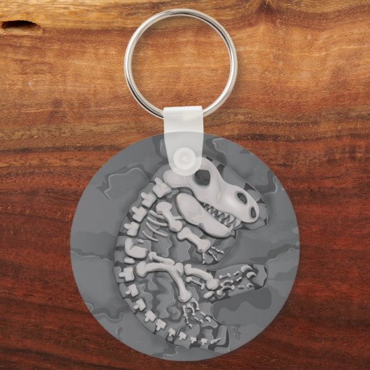 Fossil encased in rock schlüsselanhänger (Vorderseite)