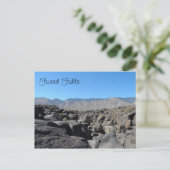 Fossil Falls, Kalifornien Postkarte (Stehend Vorderseite)