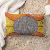 Fossil Fish Pillow Lendenkissen (Decke)