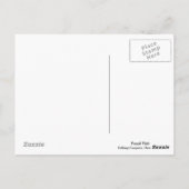 Fossil Fish Postkarte (Rückseite)