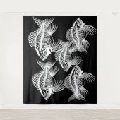 Fossil Fish Wandteppich (Vorderseite)