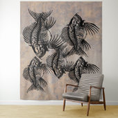 Fossil Fish Wandteppich (Beispiel)
