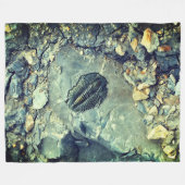 Fossil Fleecedecke (Vorderseite (Horizontal))