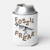 Fossil Freak Paleontology Dinosaurier Knochen Dosenkühler (Kanne Vorderseite)