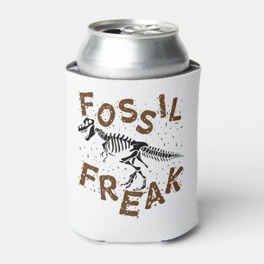 Fossil Freak Paleontology Dinosaurier Knochen Dosenkühler (Kanne Vorderseite)