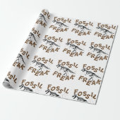 Fossil Freak Paleontology Dinosaurier Knochen Geschenkpapier (Ungerollt)
