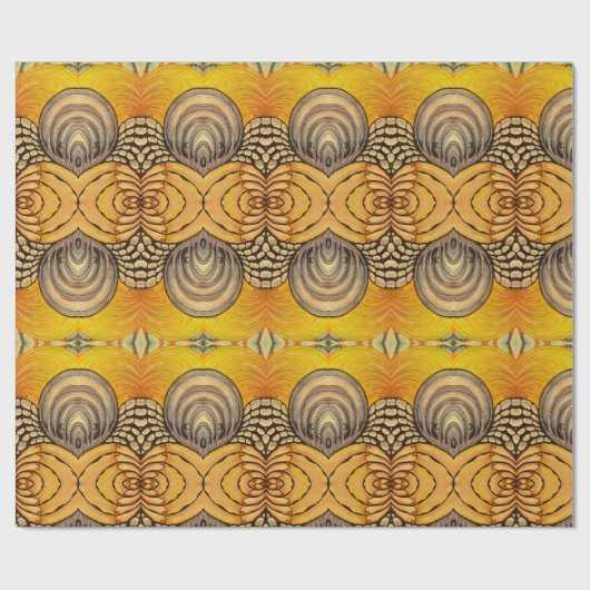 Fossil Geschenkpapier (Flach)