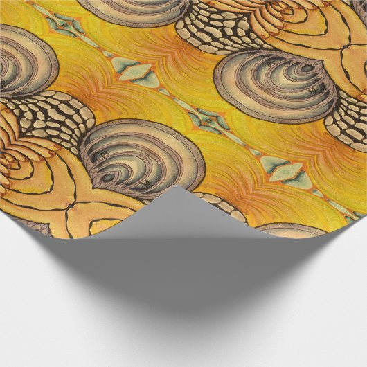 Fossil Geschenkpapier (Ecke)