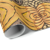 Fossil Geschenkpapier (Rolleneckpunkt)