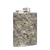 Fossil Hash Kalksteingeologie Flachmann (Rechts)