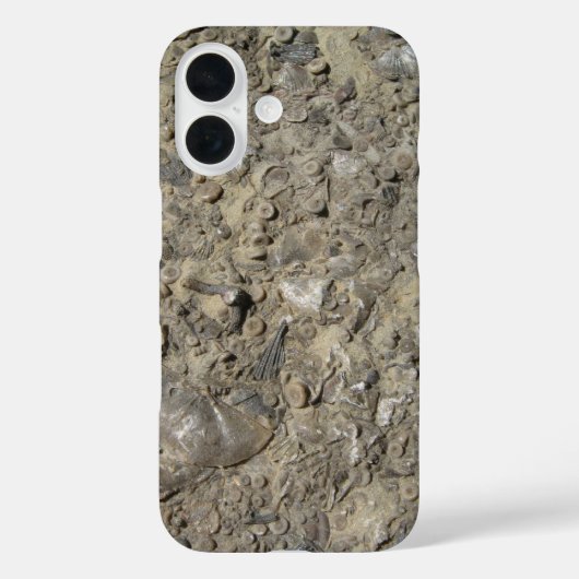 Fossil Hash Print Case-Mate iPhone Hülle (Rückseite)