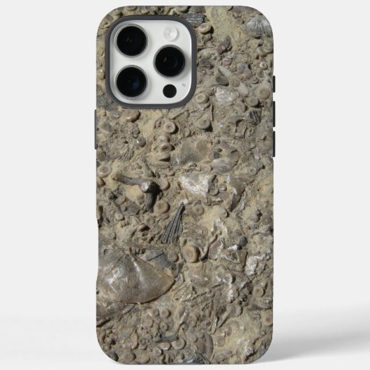 Fossil Hash Print Case-Mate iPhone Hülle (Rückseite)