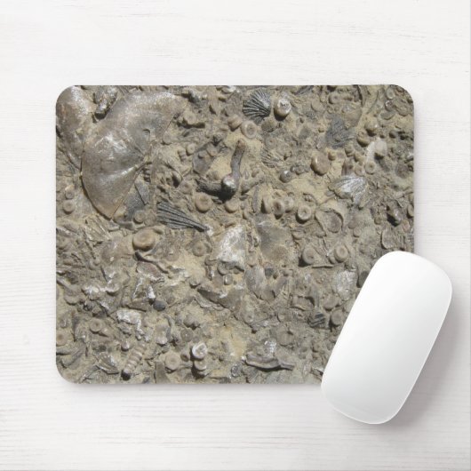 Fossil Hash Print Mousepad (Mit Mouse)