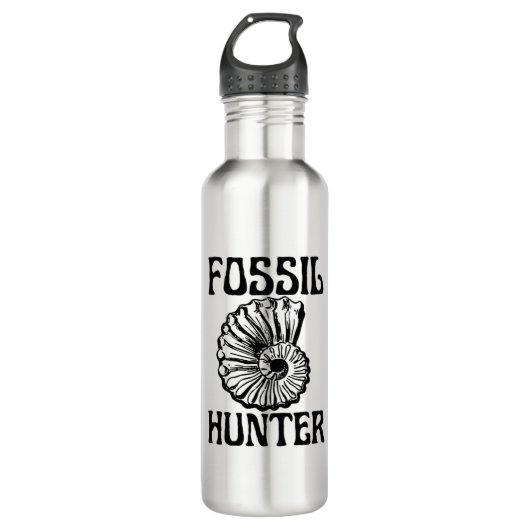 Fossil Hunter Edelstahlflasche (Vorderseite)