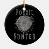 Fossil Hunter Fossil Jagdpaläontologe Keramik Ornament (Hinten)