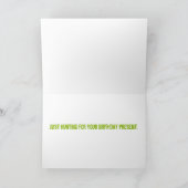 Fossil Hunter Karte (Innenseite)