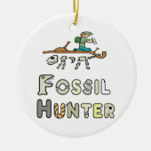 Fossil Hunter Keramik Ornament (Vorne)