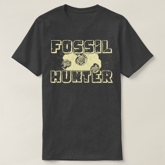 Fossil Hunter Paläontologie Paläontologe Geschenk T-Shirt (Design vorne)