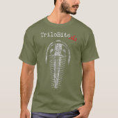 Fossil Hunter TriloBit Me Paleontologist Funny T-Shirt (Vorderseite)
